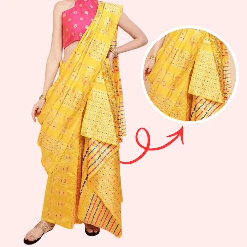 Mekla Chador Fancy Saree